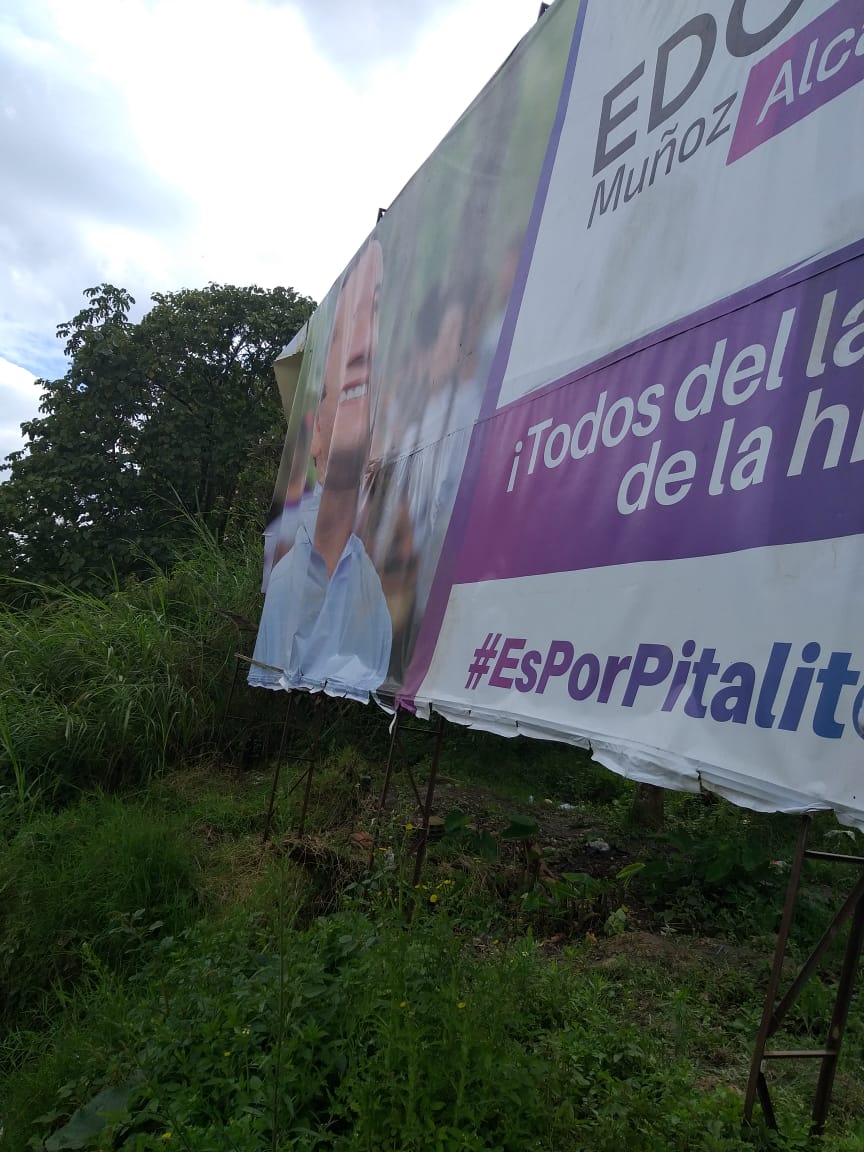 Edgar Muñoz Torres denuncia trato desigual de la alcaldía para con su publicidad visual 3