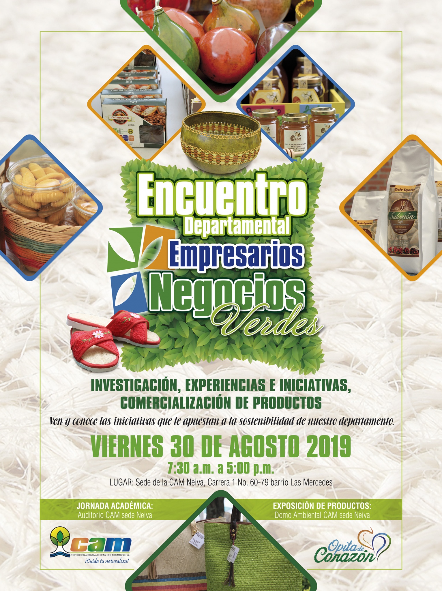 Feria de Negocios Verdes se realiza el 30 de agosto en Neiva 2
