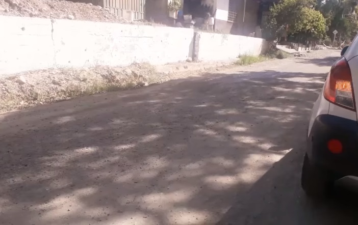 Protesta en Palermo, habitantes taponaron la vía de ingreso 2