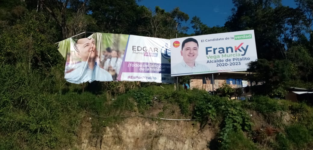 Edgar Muñoz Torres denuncia trato desigual de la alcaldía para con su publicidad visual 1