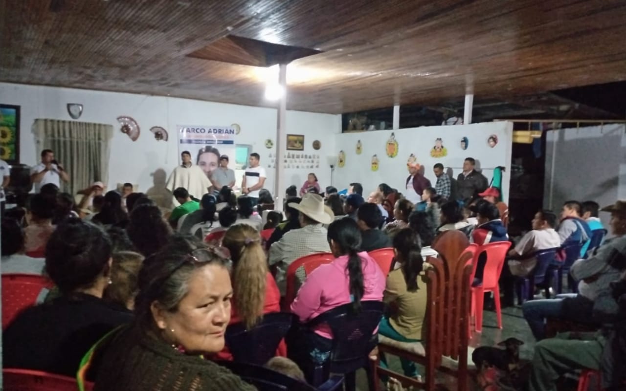 Marco Adrián Artunduaga abrió sede de campaña en Naranjal-Timaná 1