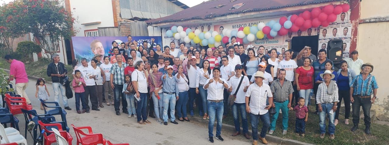 Marco Adrián Artunduaga abrió sede de campaña en Naranjal-Timaná 4