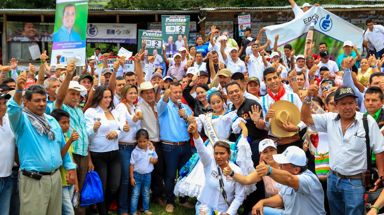 Cerca de mil laboyanos acompañaron a Edgar Muñoz en comunas y corregimientos de Pitalito 3