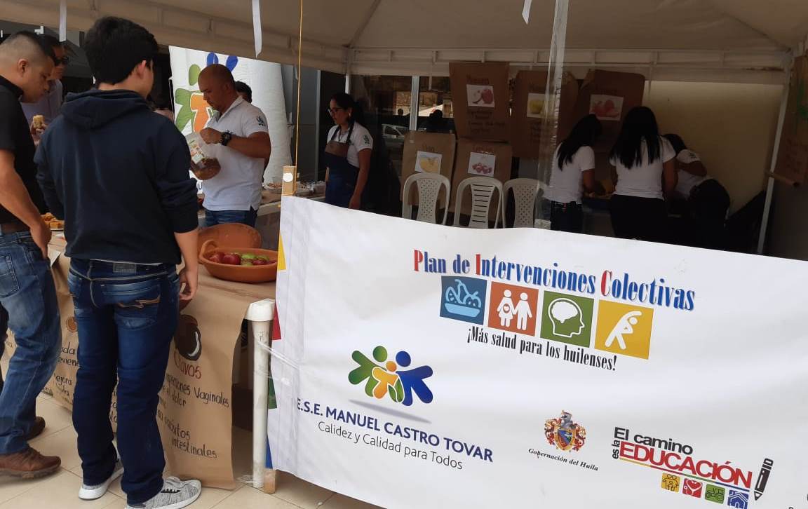 Alimentación saludable, otra estrategia del PIC Departamental en Pitalito 2