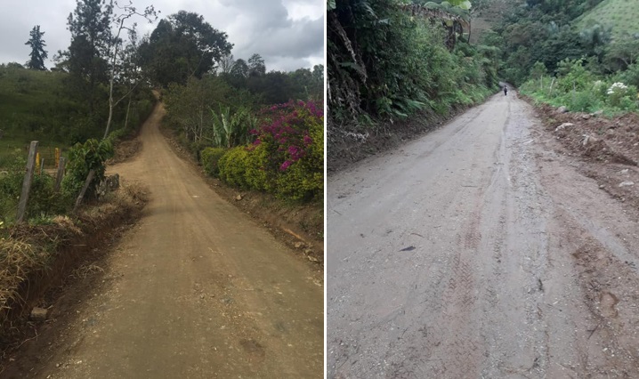 Comunidades de Garzón satisfechas por labores de mantenimiento vial 4