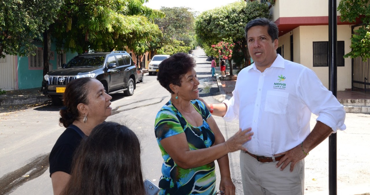 Obras viales en el barrio La Libertad de Neiva concluyeron satisfactoriamente 3