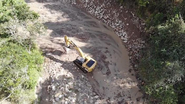 Positivo avance en obras de mitigación del riesgo en La Argentina 2