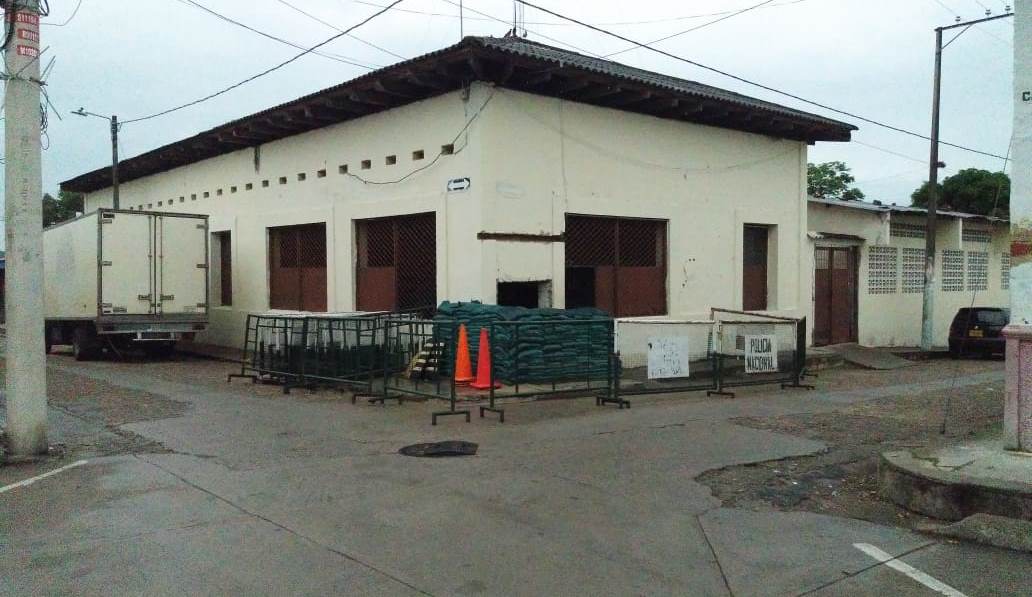 Obras de mantenimiento y adecuación en la estación de Policía de Hobo 1
