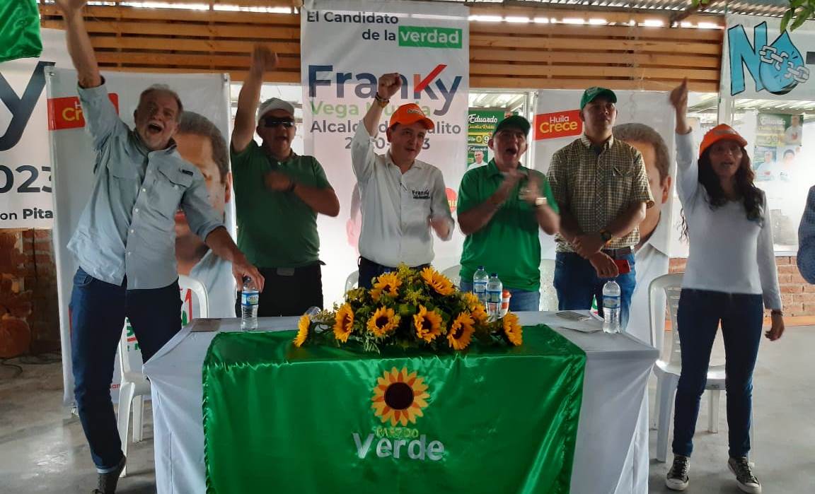 Los Verdes en alianza con Franky Alexander Vega para la Alcaldía de Pitalito 2