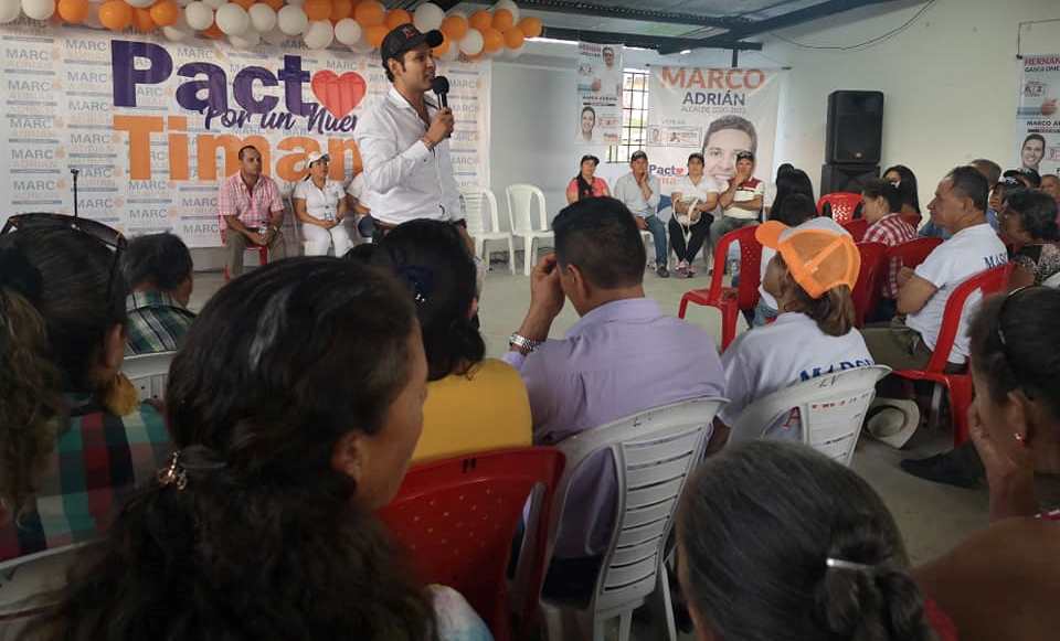 Fuerzas políticas fortalecen campaña de Marco Adrián Artunduaga Gómez en Timaná 5