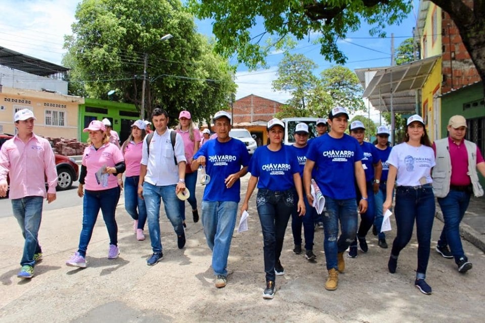 Chávarro inicia fin de semana en comunas de Neiva 1