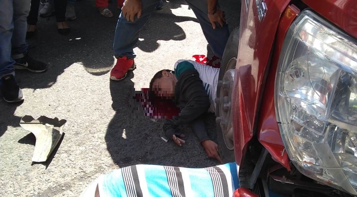 Tragedia en Neiva, líder juvenil murió bajo las llantas de un camión 3