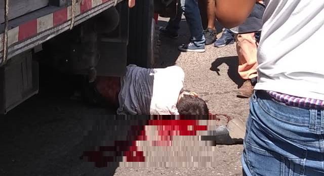 Tragedia en Neiva, líder juvenil murió bajo las llantas de un camión 4