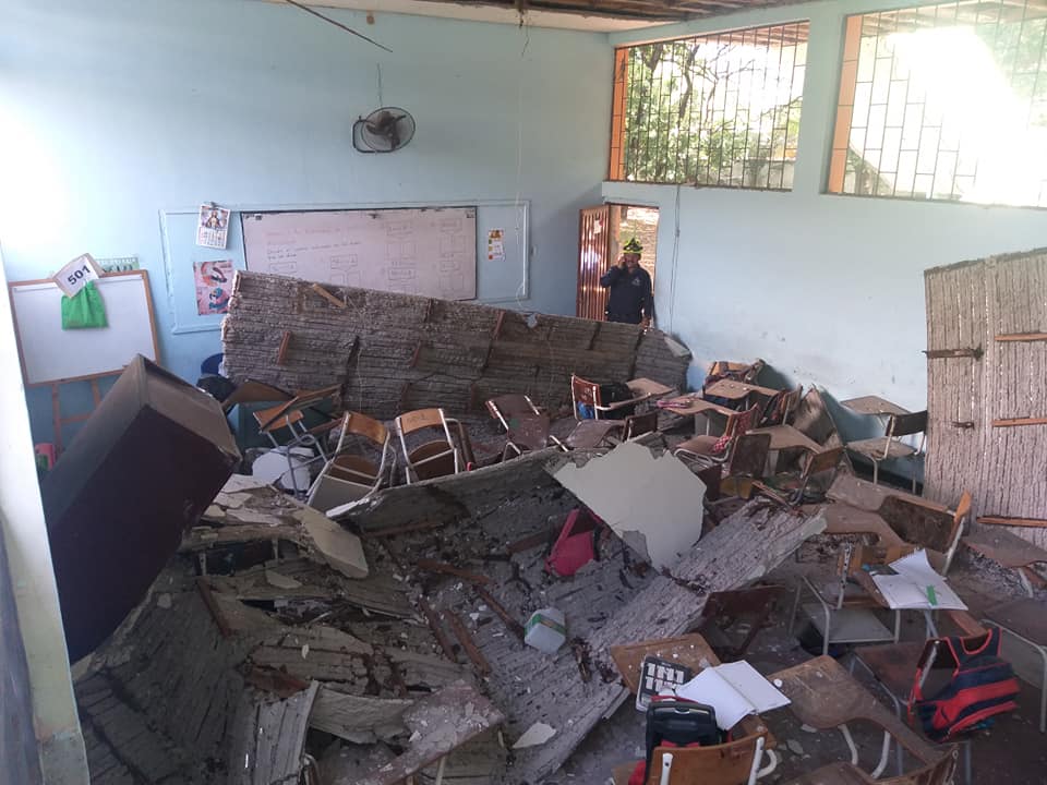 Accidente por colapso del techo en el colegio Santa Librada había sido advertido 2