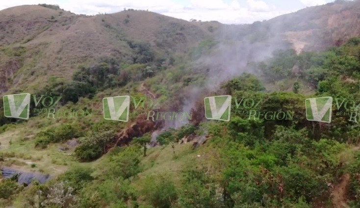 Alarma por incendio en la antigua planta de Biorgánicos en Garzón 2
