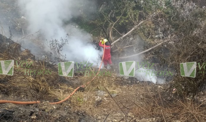 Alarma por incendio en la antigua planta de Biorgánicos en Garzón 3