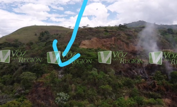 Alarma por incendio en la antigua planta de Biorgánicos en Garzón 1