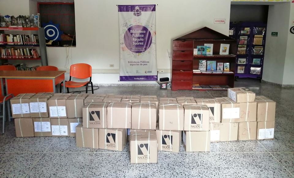 4.590 nuevos libros fueron entregados a la Biblioteca Pública Municipal de Tesalia 1