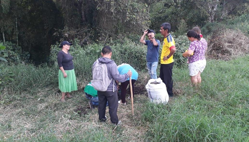 Trabajo ambiental realiza el PIC Departamental en comunidades de Pitalito 4