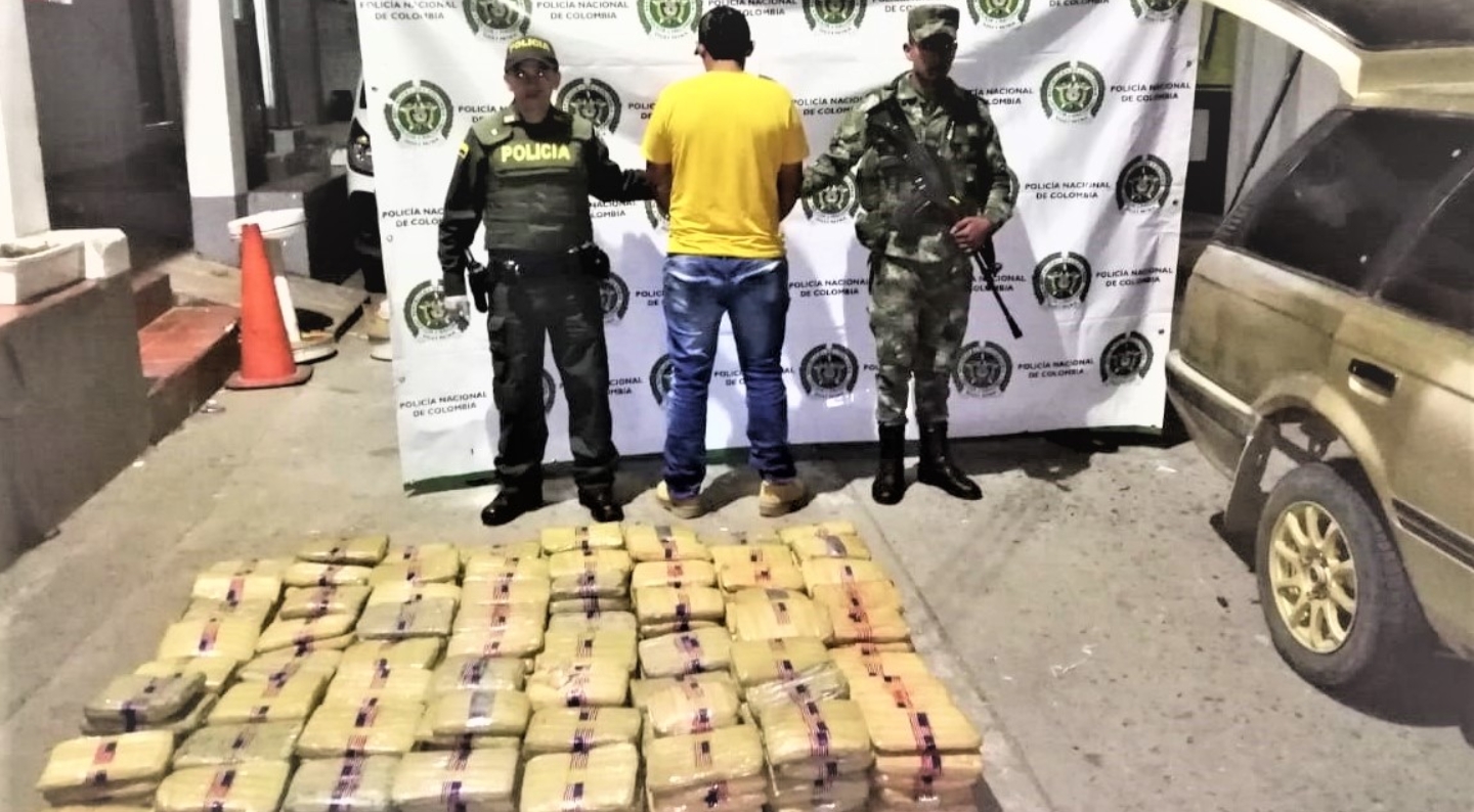 Millonaria incautación de marihuana en el occidente del Huila, hicieron las autoridades 1