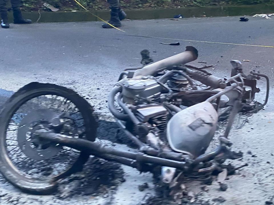 Fallece motociclista en la vía Paicol-La Plata 2