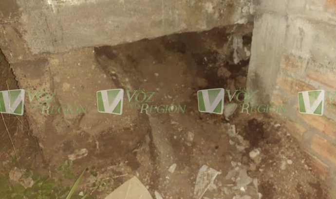 Ladrones abrieron un túnel para hurtar vivienda en barrio de Garzón 2