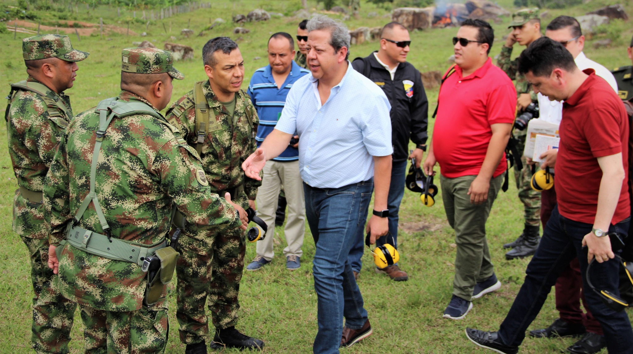 Gobernador lideró Consejo de Seguridad en Algeciras 1