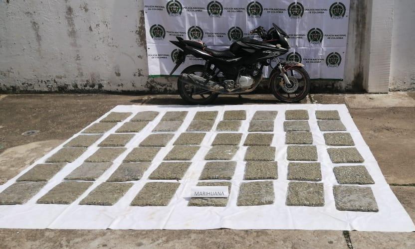 Más de 60 kilogramos de marihuana incautaron autoridades del Huila 2