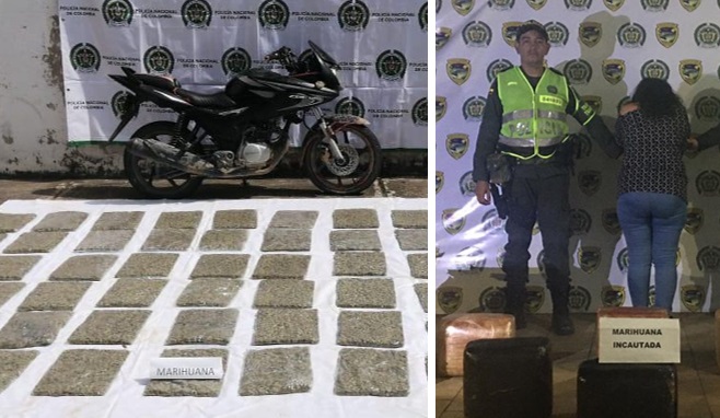 Más de 60 kilogramos de marihuana incautaron autoridades del Huila 1