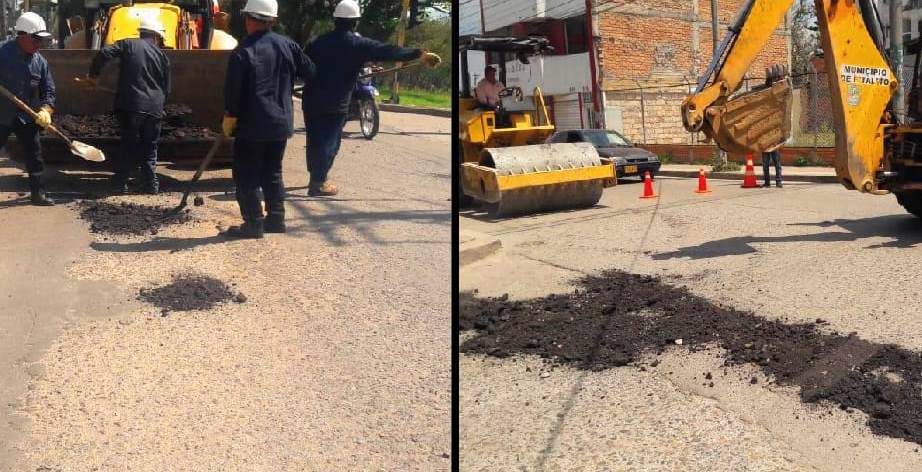 Avanza proceso de recuperación vial en varias calles de Pitalito 1