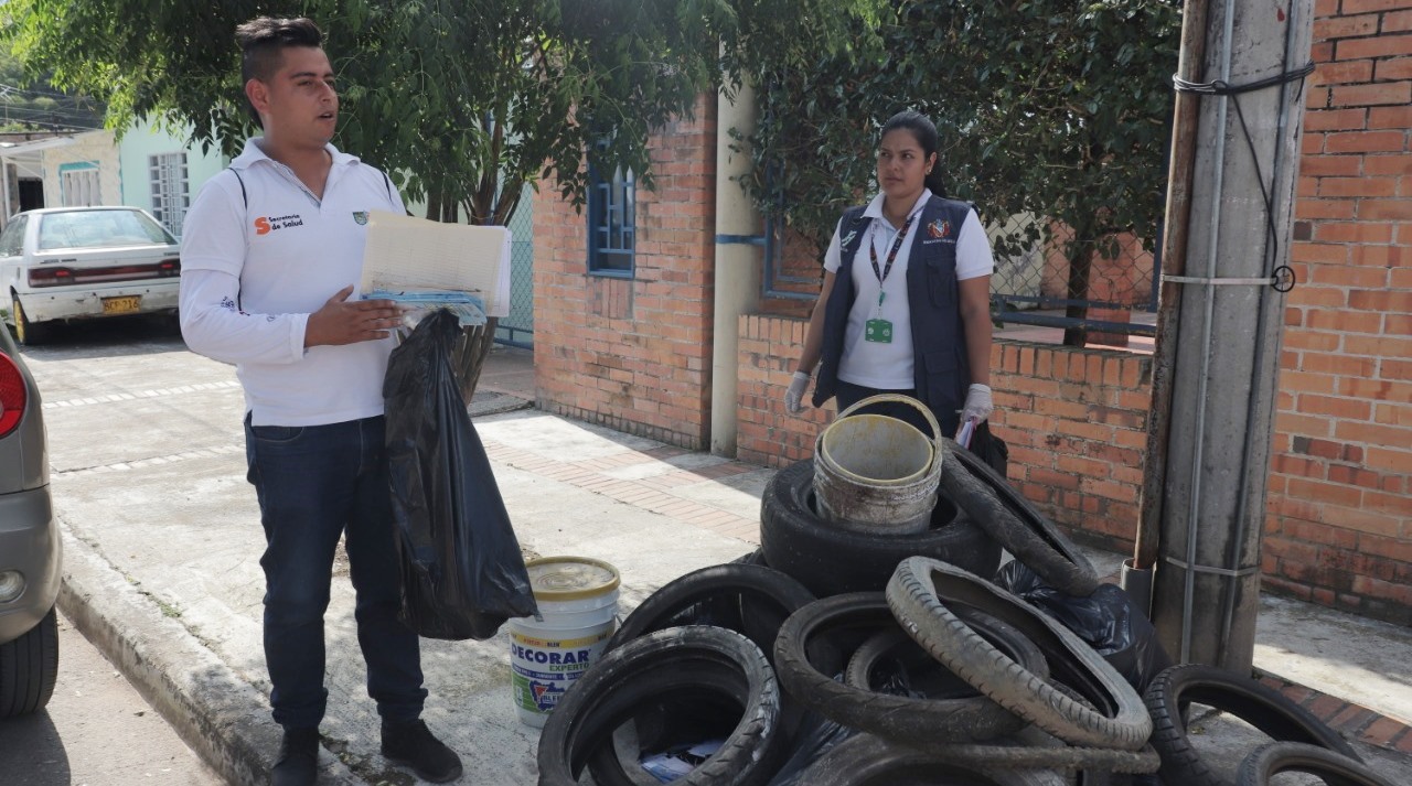Jornada de aseo y recolección de inservibles en sectores de Pitalito 1