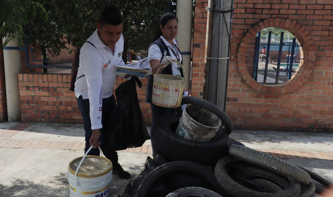 Jornada de aseo y recolección de inservibles en sectores de Pitalito 3