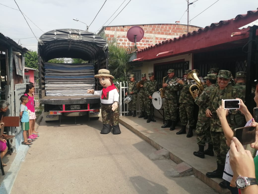 Donación especial para usuarios de un hogar de paso en Neiva 1
