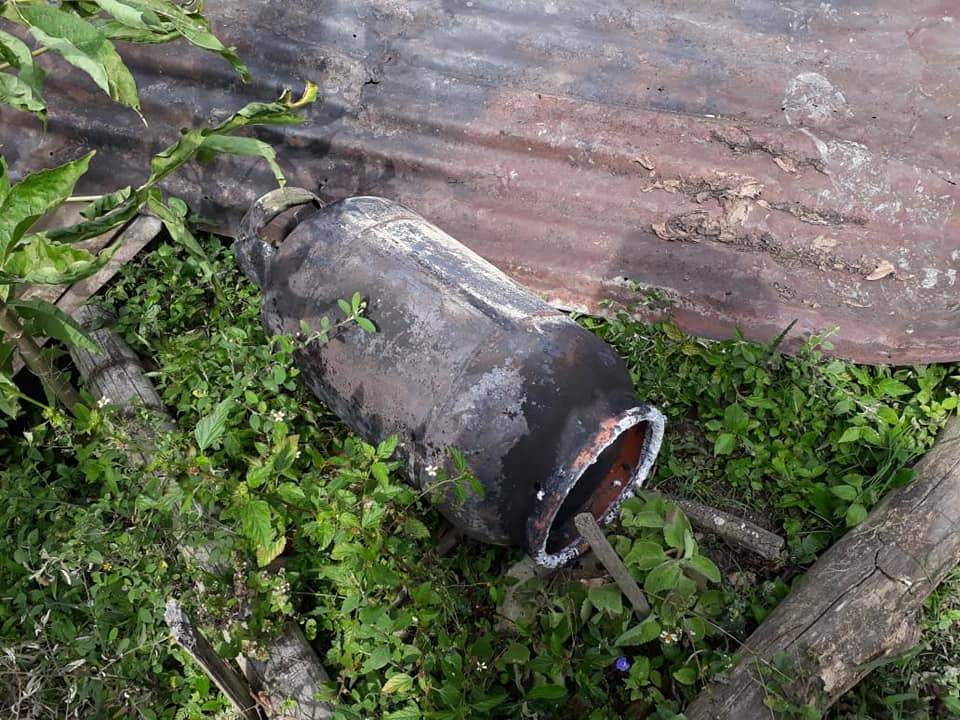 En Naranjal familia resultó gravemente afectada tras incendiarse su vivienda 4