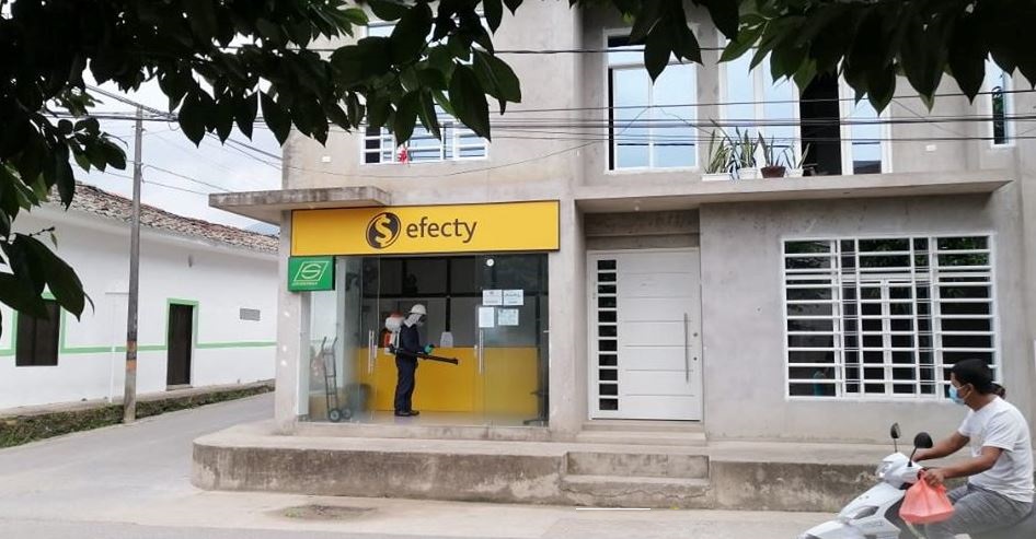 Iniciaron jornadas de limpieza y desinfección en espacios abiertos de Tesalia 2