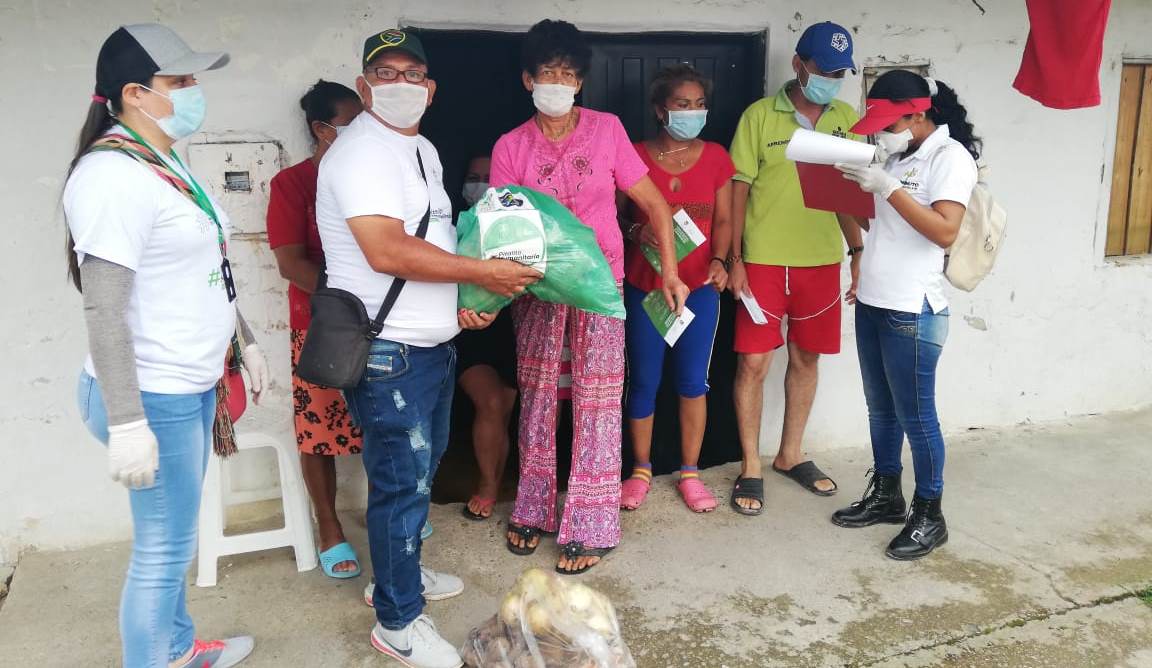 Ayudas alimentarias han llegado a 44 mil habitantes de Pitalito 3
