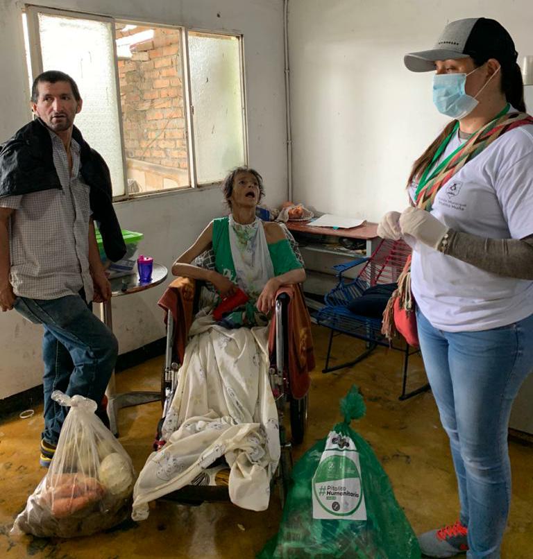 Ayudas alimentarias han llegado a 44 mil habitantes de Pitalito 1