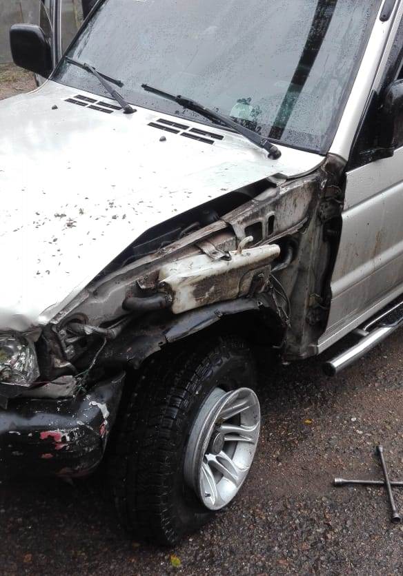 Reportan aparatosa colisión vehicular en la vía Altamira - Timaná 3