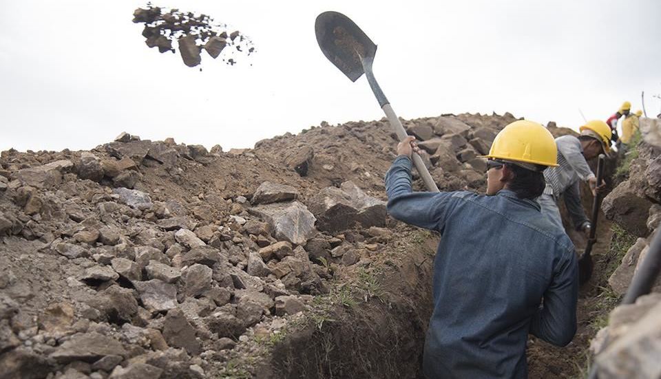 Avanza última fase de construcción del nuevo acueducto de Elías 3