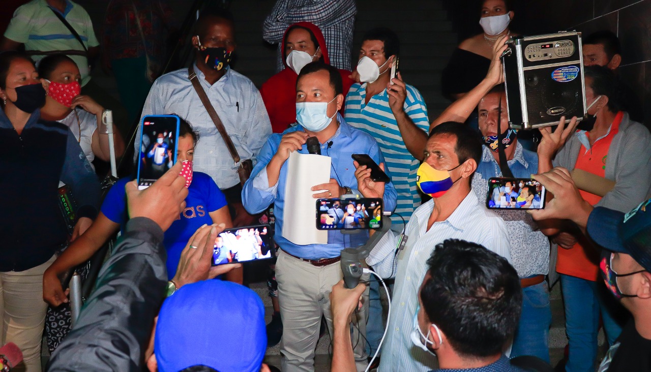 Vendedores ambulantes de Pitalito, levantaron protesta 3