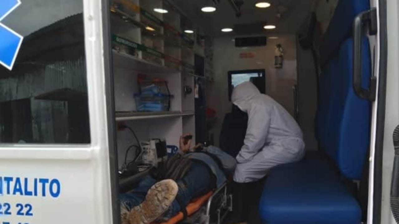 Obrero lesionado al caer de una edificación en Pitalito 3
