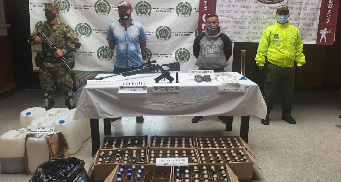 Autoridades desarticularon alambique ilegal en La Laguna Pitalito 2