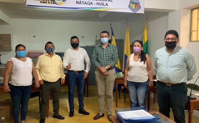 Nuevo personero de Nátaga tomó posesión del cargo 2