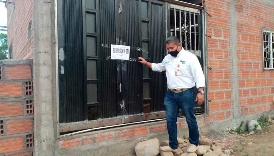 Autoridades suspendieron 18 obras ilegales en barrios de Neiva 2
