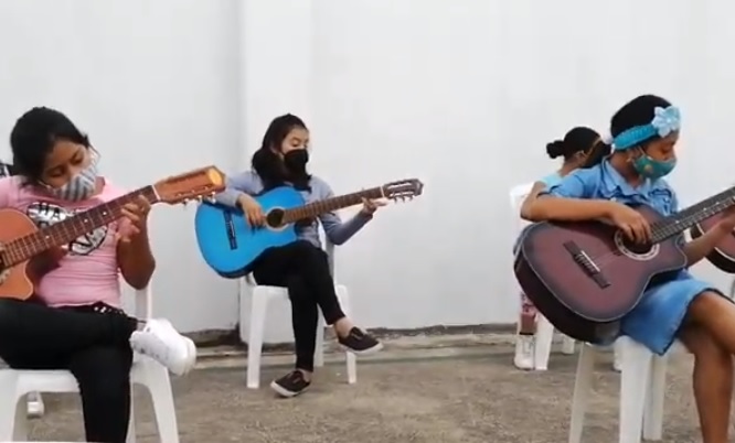 Escuela de música tradicional, proyecto exitoso en San Agustín 1