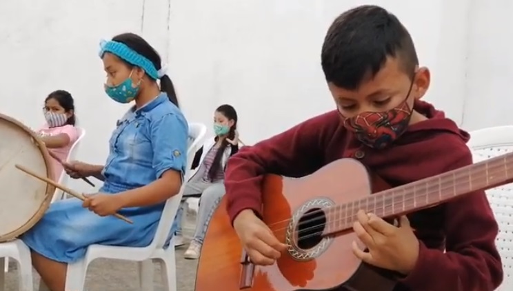 Escuela de música tradicional, proyecto exitoso en San Agustín 2