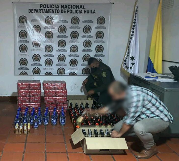 11 personas capturadas en plena fiesta clandestina en Suaza y San Agustín 2