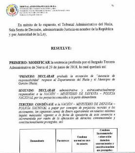 Ordenan indemnización por el secuestro de Armando Acuña Molina 2