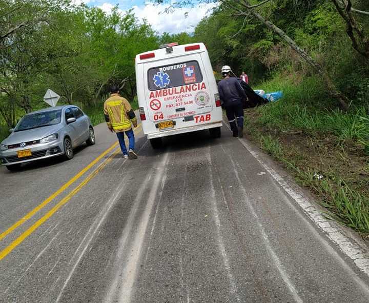 Accidente de tránsito dejó una persona herida en la vía Timaná - Altamira 1