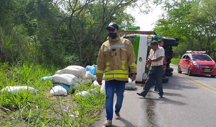 Accidente de tránsito dejó una persona herida en la vía Timaná - Altamira 3